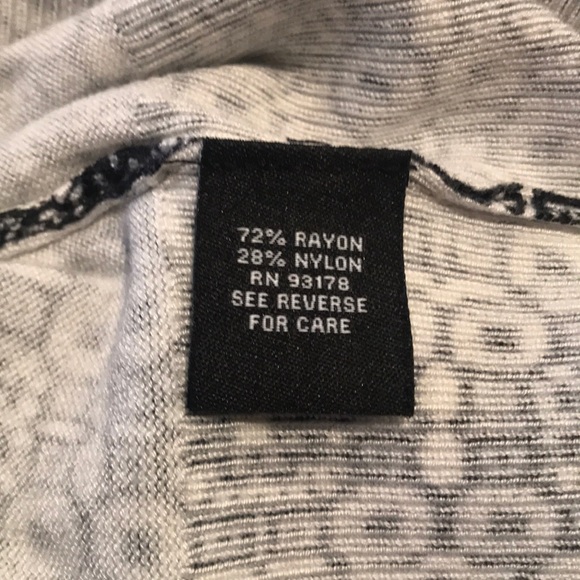 Premise Studio Black And Cream Geometric Button Front Cardigan. EUC - Picture 3 of 4